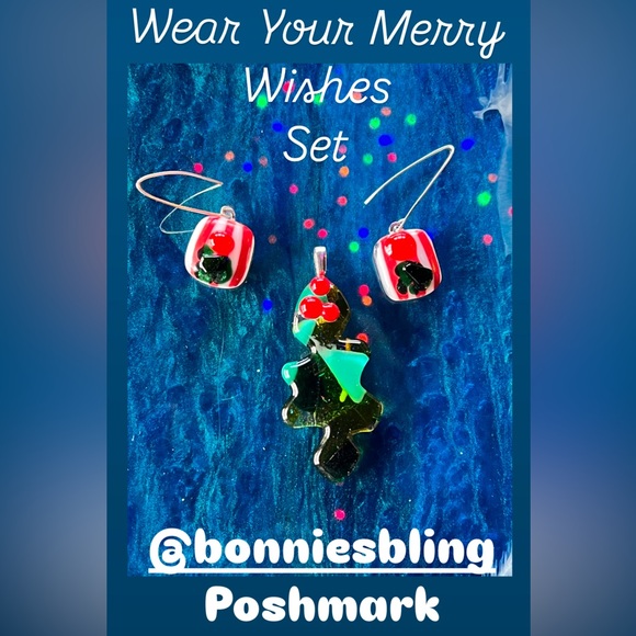 Bonnie’s Bling One Of A Kind Fused Glass Jewelry and Accessories to Wear. - Picture 1 of 15